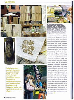 Basında Osman Gürsoy - House Beautiful Dergisi Ekim 2006